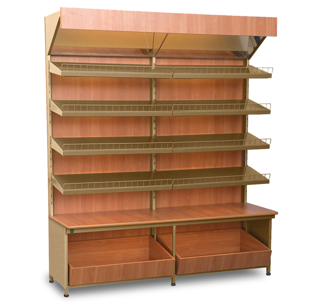 BREAD & PASTRY DISPLAY CASE WALL UNIT NON-REFRIGERATED – BDWTP