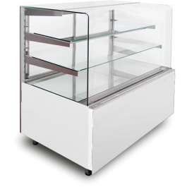 OPENABLE FRONT GLASS REFRIGERATED PASTRY CASE – C2URP